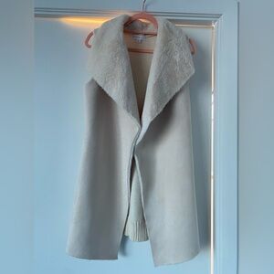 Seven Sisters l Faux Fur and Suede Vest